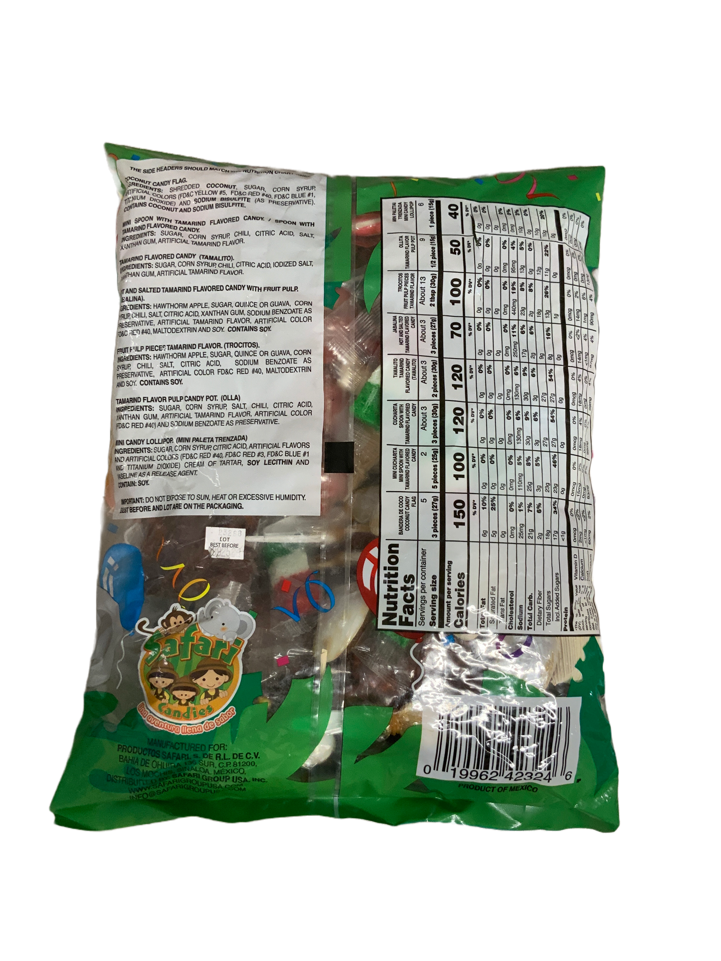 Safari Candies - Safari Fiesta Assorted Candies 2 lb