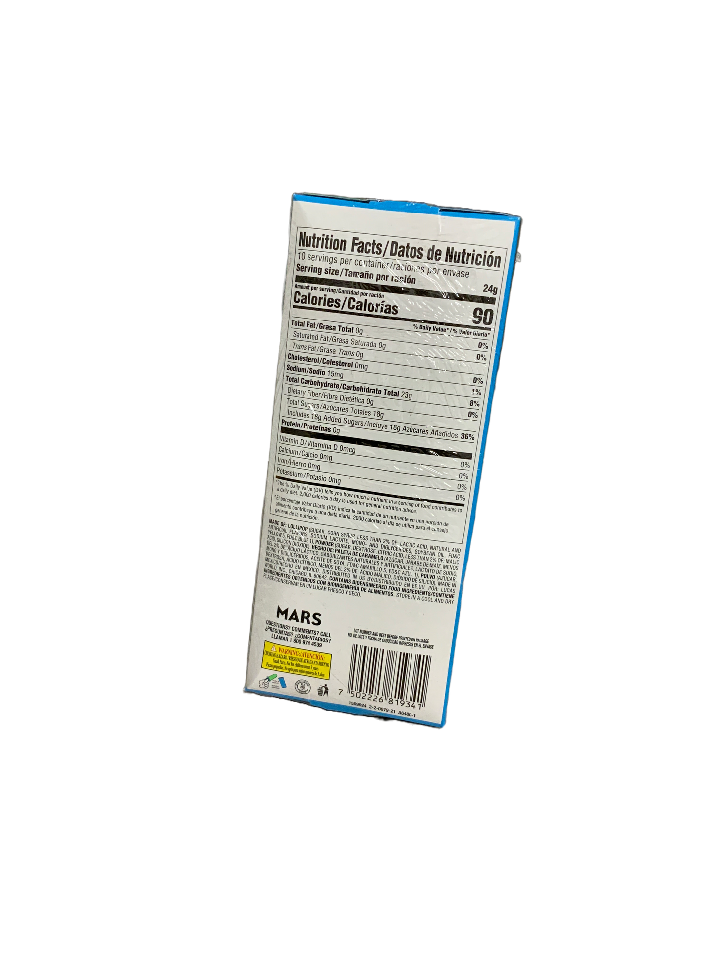 Lucas - Muecas Sour Apple 10 ct 24g
