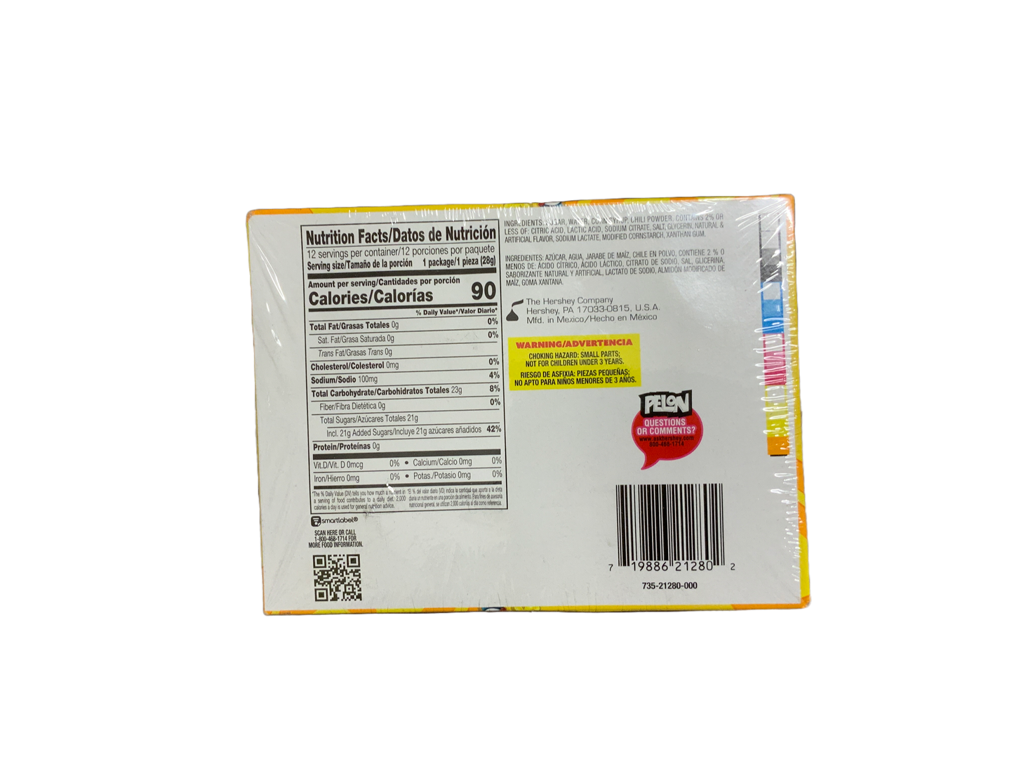 Pelon - Pelon Pelo Rico Sabor Mango 12ct 1 oz