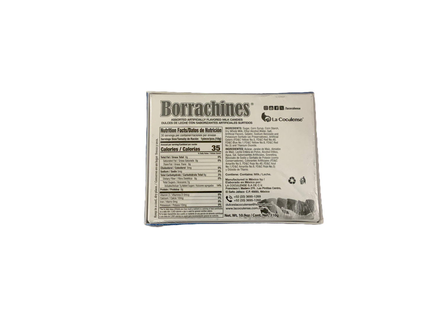 La Coculense - Borrachines 30ct 310g