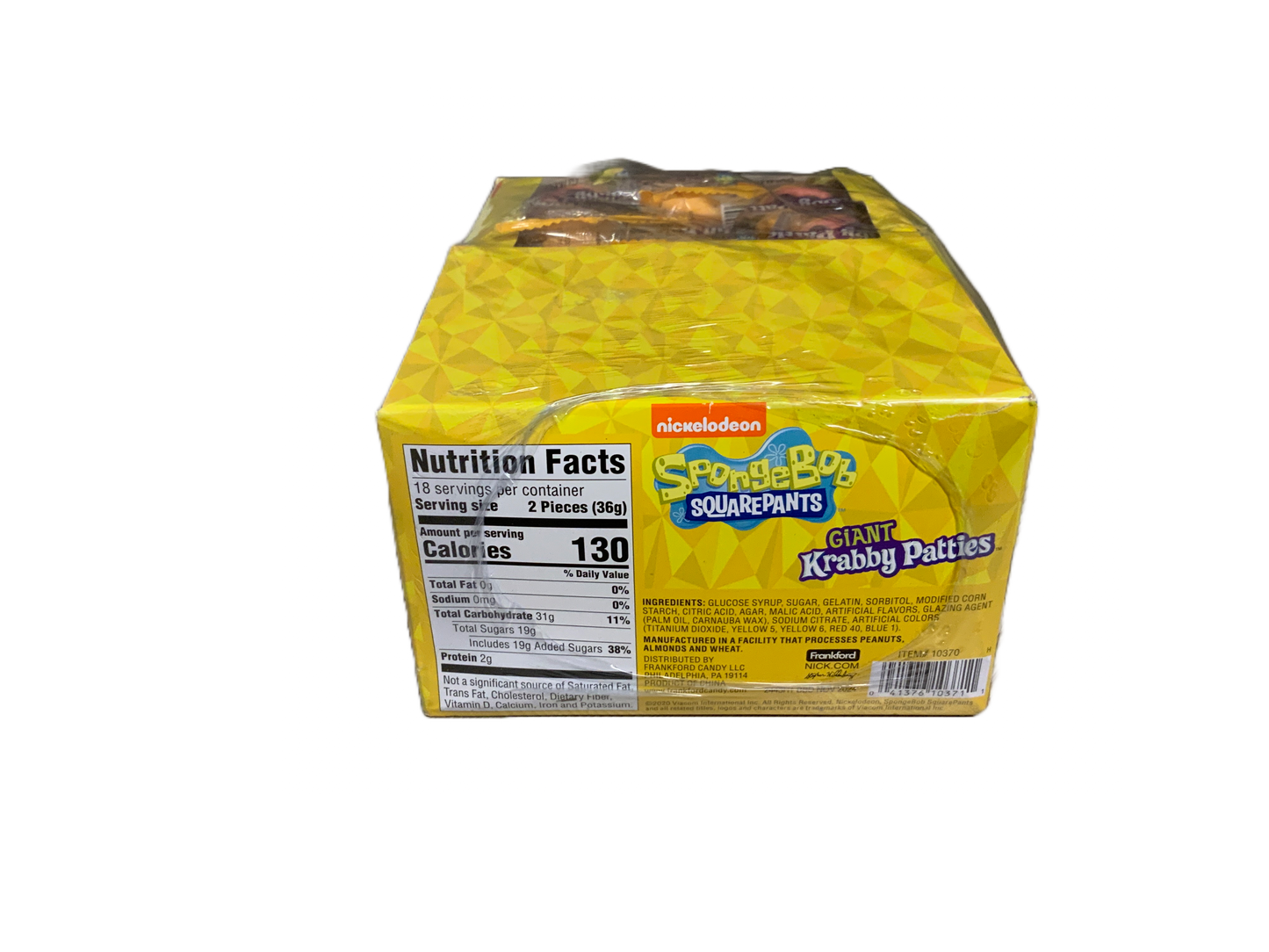 Nickelodeon - SpongeBob SquarePants Giant Krabby Patties 36pc 22.68oz