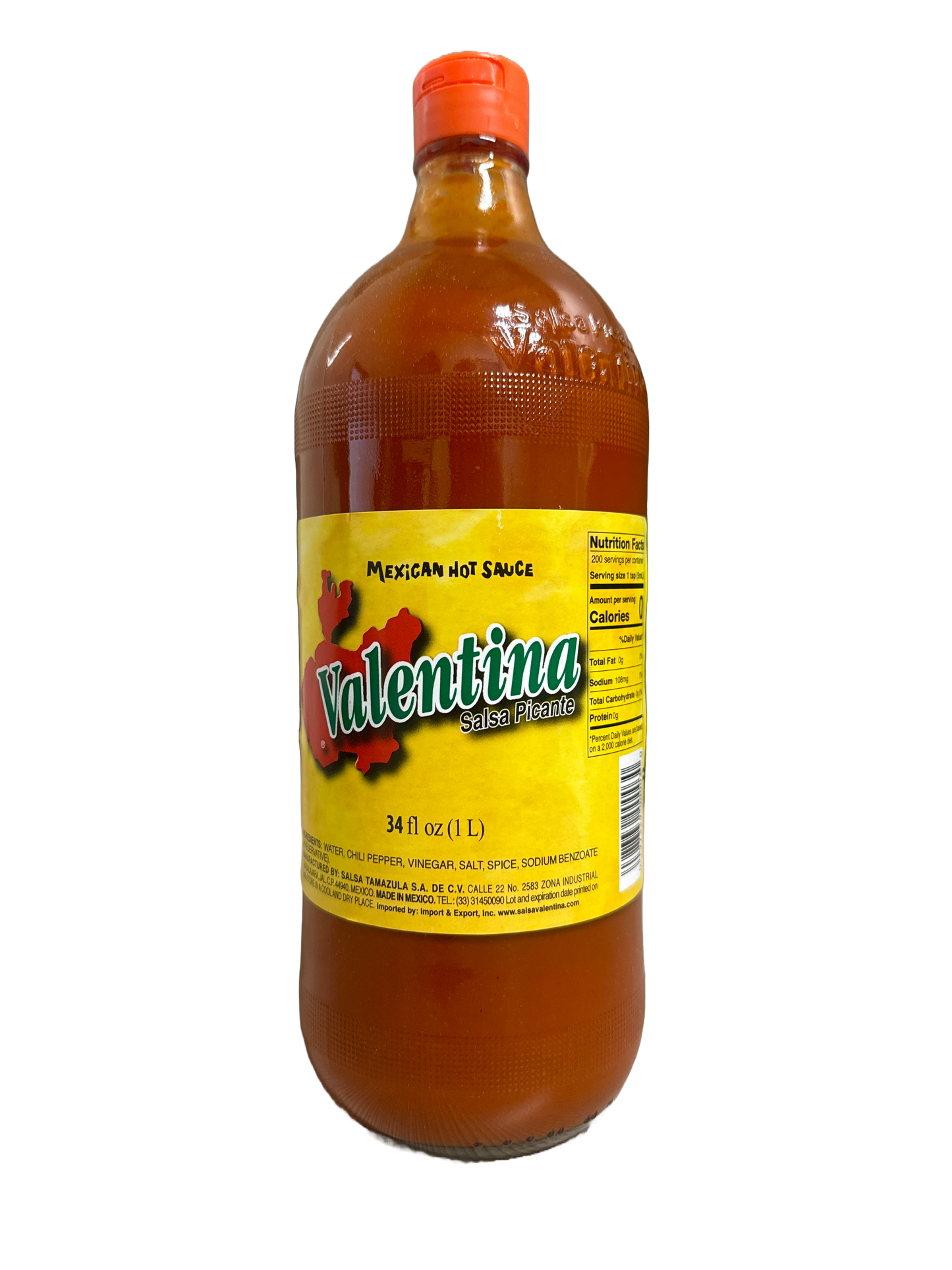 Valentina Salsa Picante: 34 fl oz