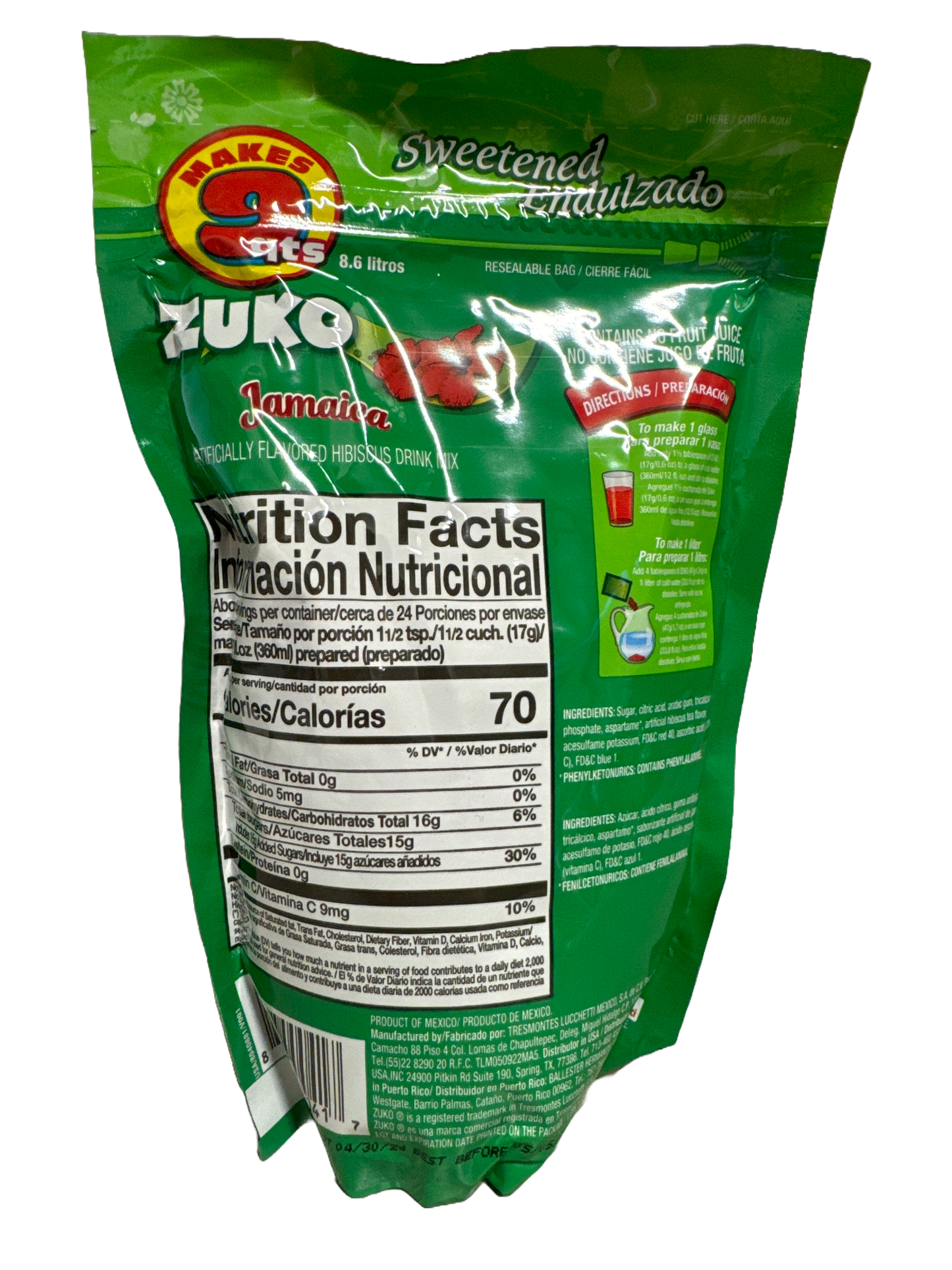 Zuko Hibiscus-Jamaica: 400g