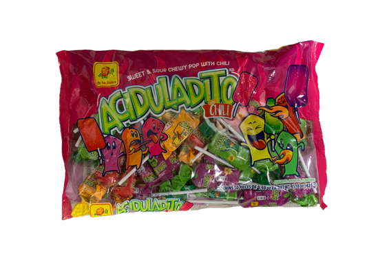 De La Rosa - Aciduladito with Chili Pop 50pc 425g