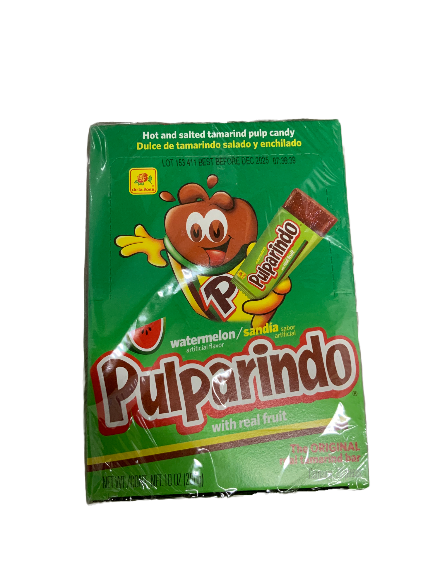 De La Rosa - Pulparindo Watermelon/Sandia Bar 20ct 280g