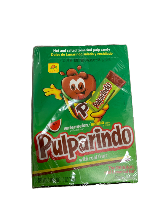 De La Rosa - Pulparindo Watermelon/Sandia Bar 20ct 280g