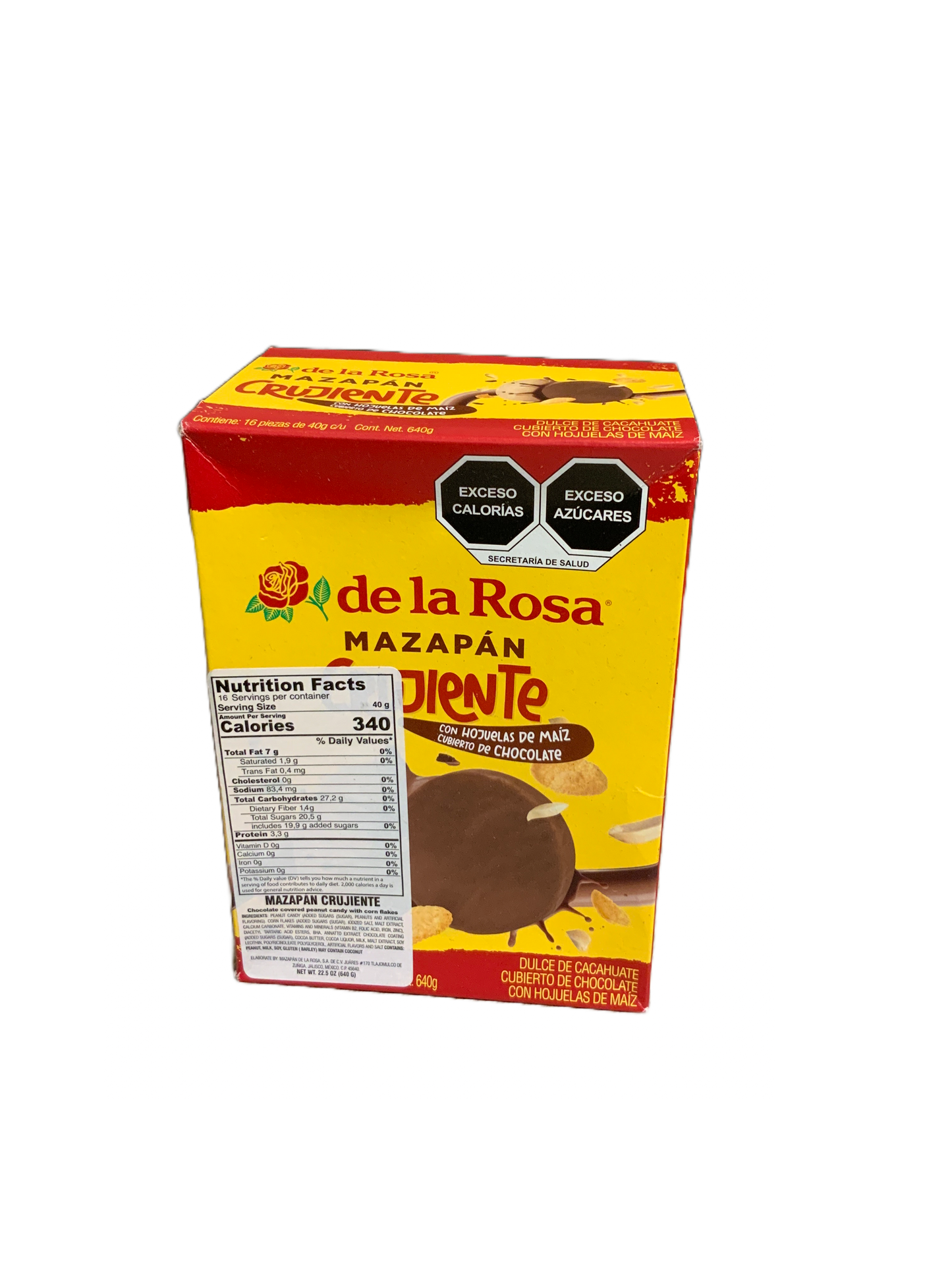 De La Rosa - Mazapan Crujiente 16pc 640g