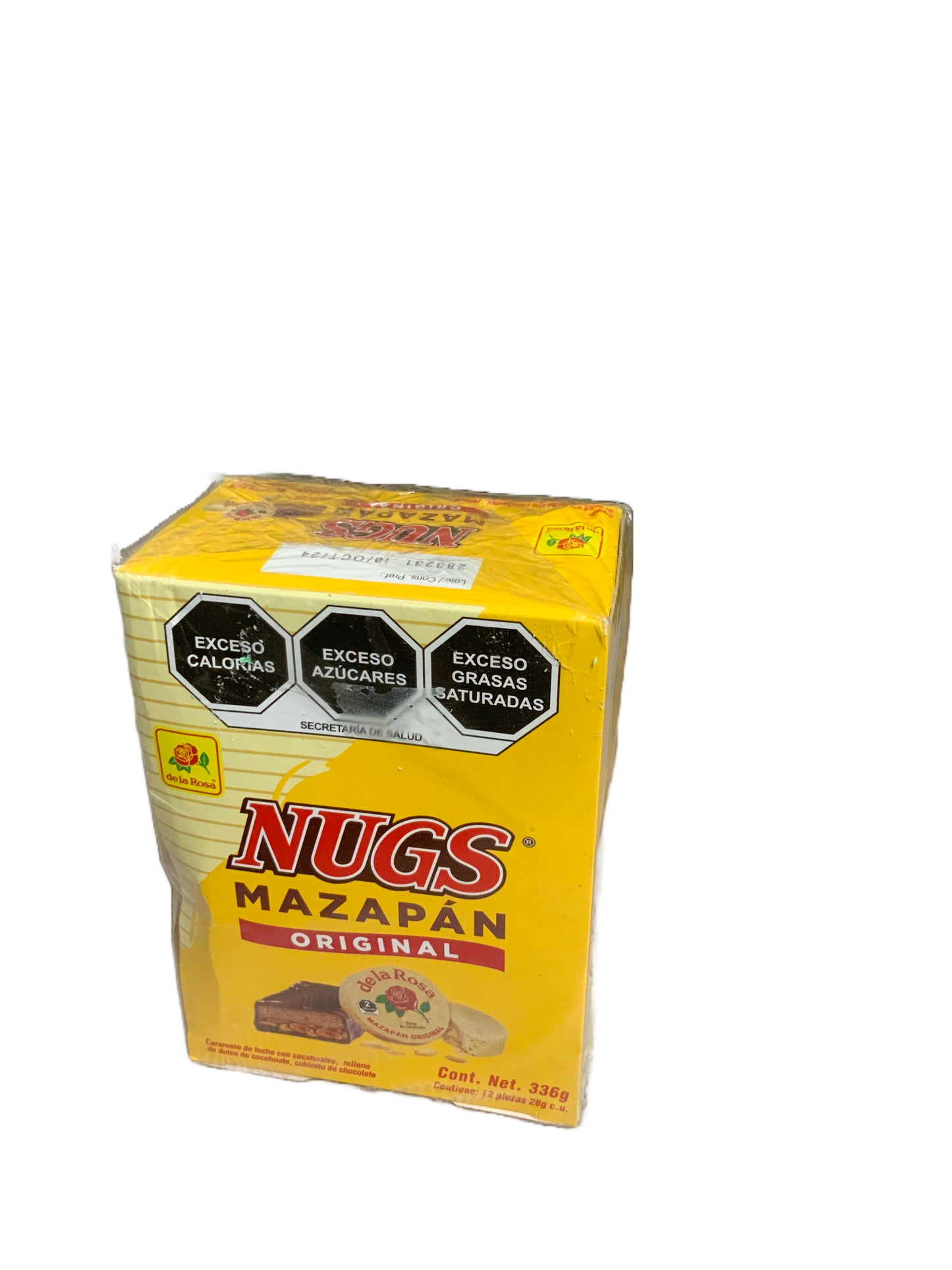 De La Rosa - Nugs Mazapan Original 12pc 336g