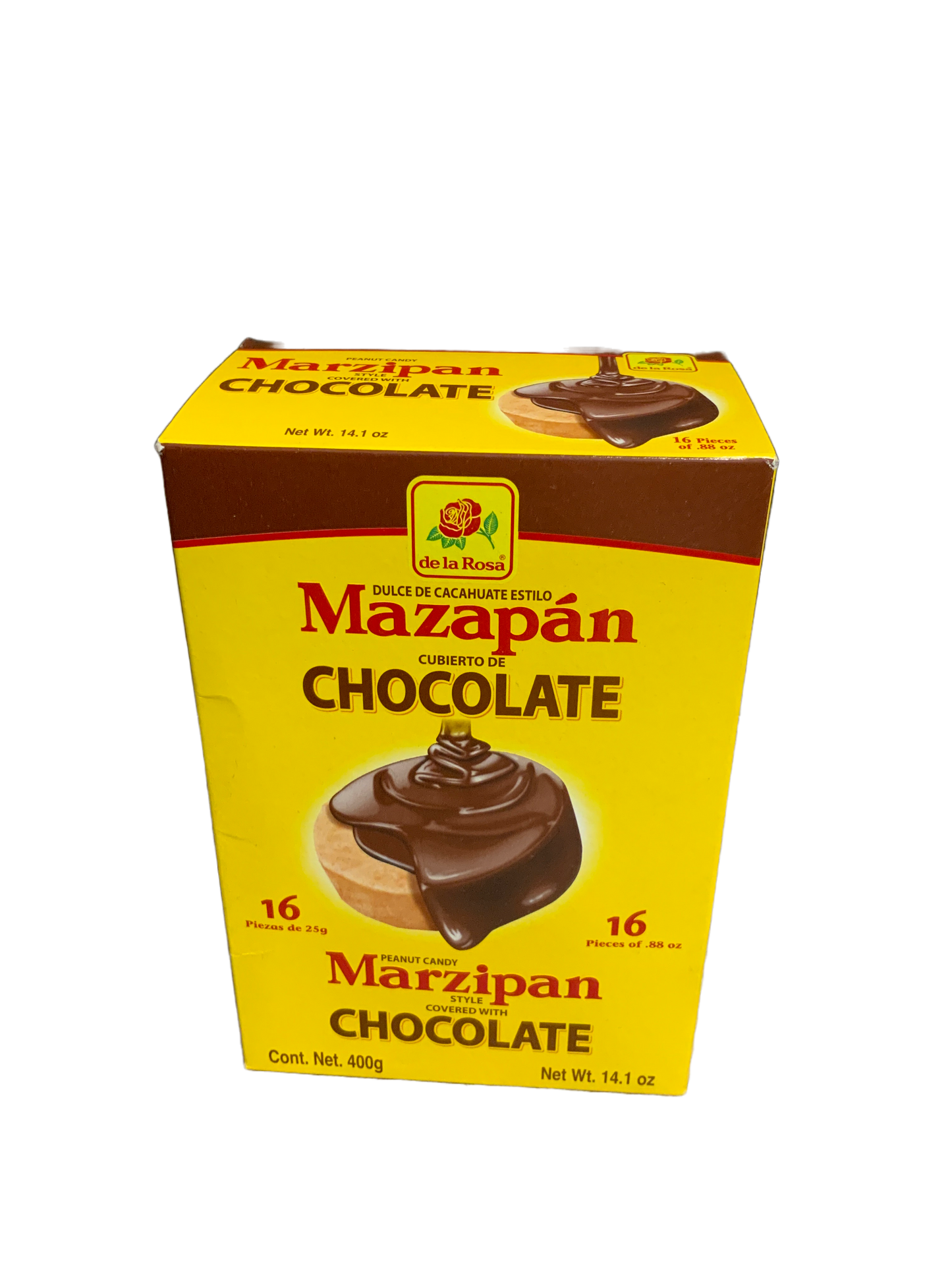 De La Rosa - Mazapan covered in chocolate 16pc 14.1oz