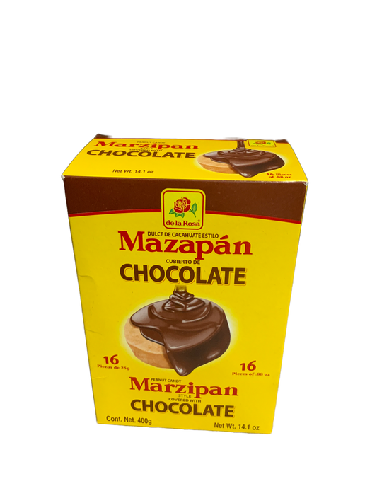 De La Rosa - Mazapan covered in chocolate 16pc 14.1oz