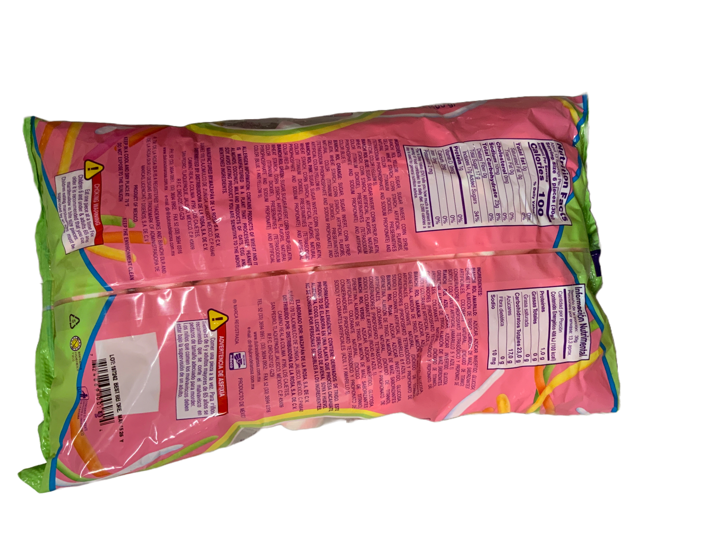 De La Rosa - Rol Pink Malaviscos Bianchi Marshmallows 400g