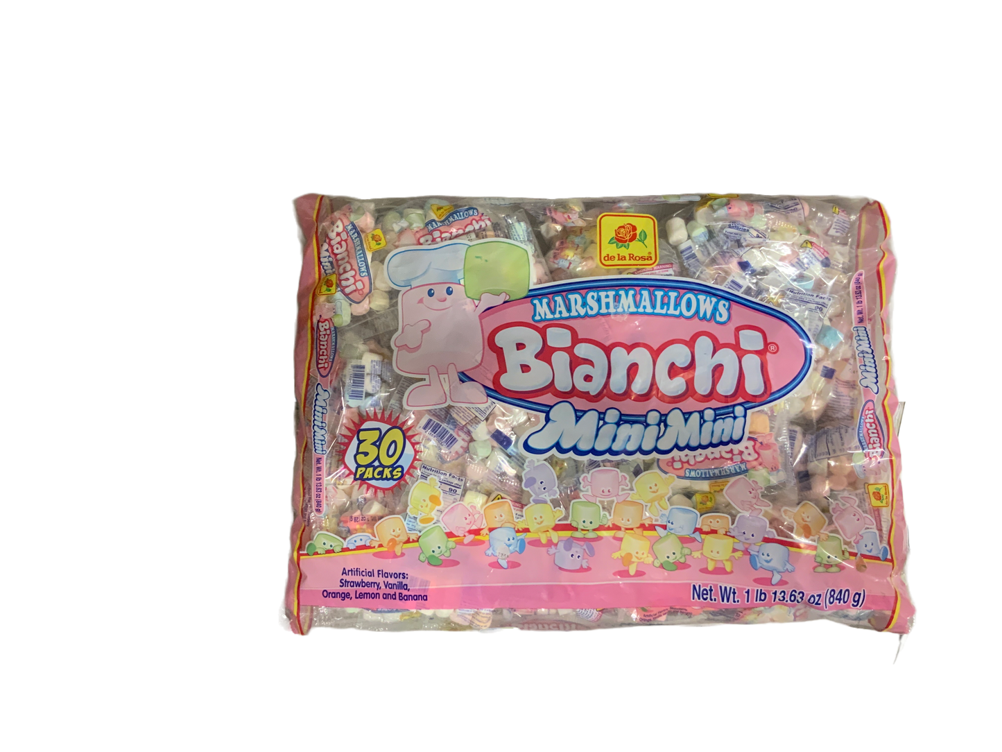 De La Rosa - Mini Mini Marshmallows Bianchi 30ct 840g