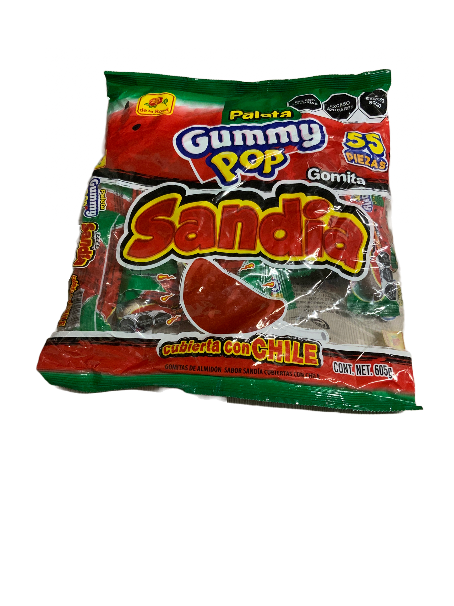 De La Rosa - Watermelon Gummy Pop 55ct 605g