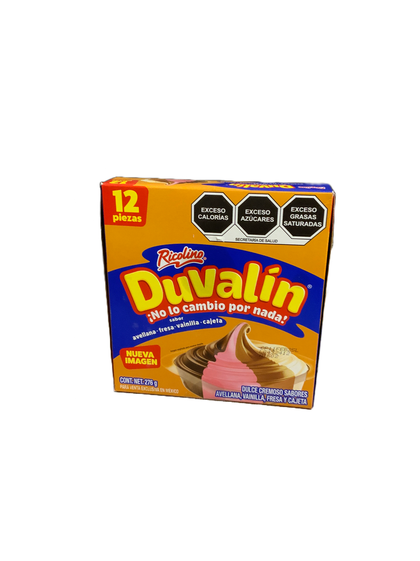 Ricolino - Duvalin 4 Flavors 12ct 276g