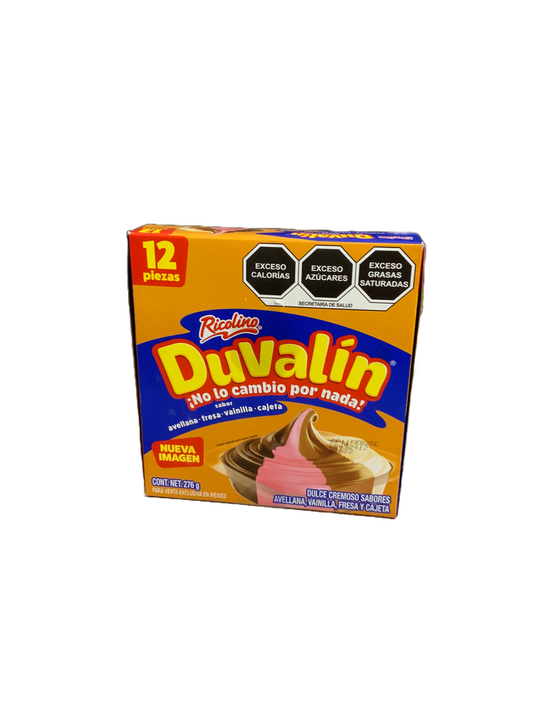 Ricolino - Duvalin 4 Flavors 12ct 276g
