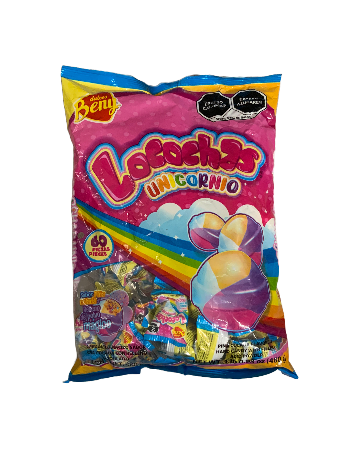 Beny - Locochas Unicornio 60 pc 480g