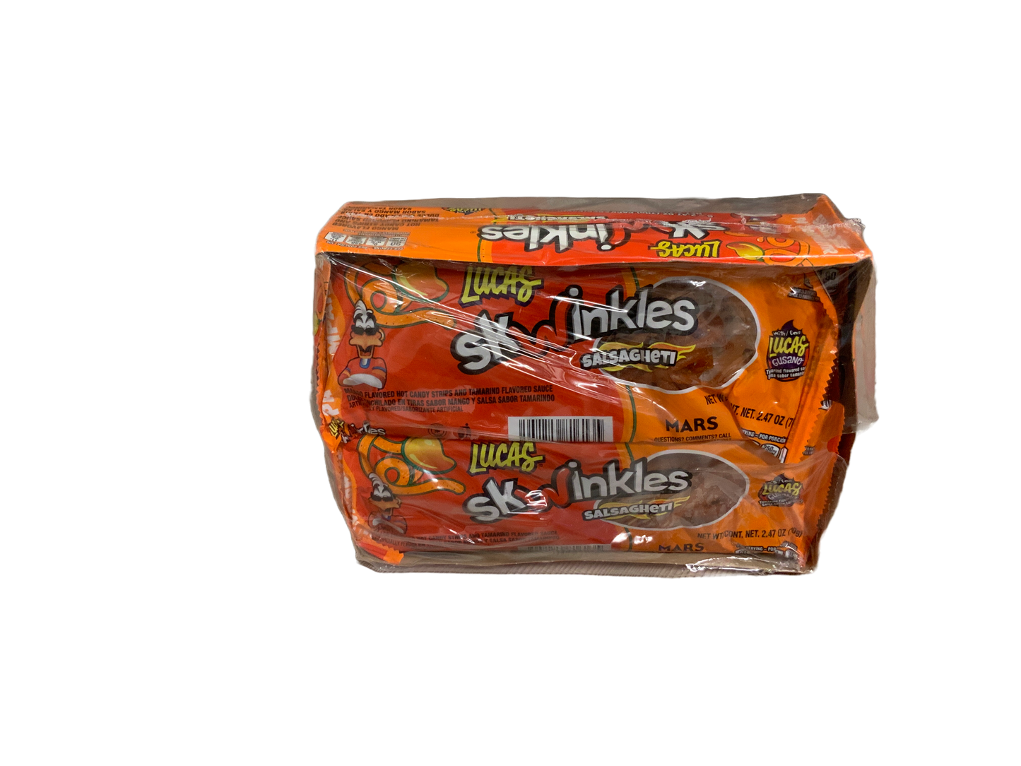 Lucas - Mango Skwinkles Share Size 6 ct 2.47oz