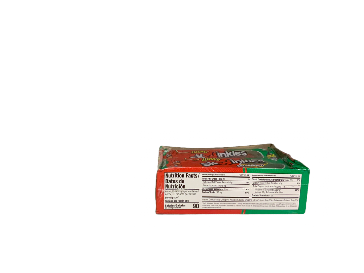 Lucas - Watermelon Skwinkles Salsagheti Share Size 6pc 2.47oz