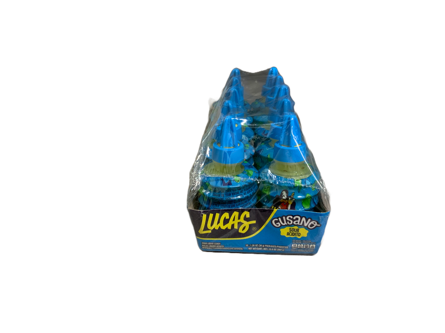 Lucas - Gusano Sour 10 ct 360g