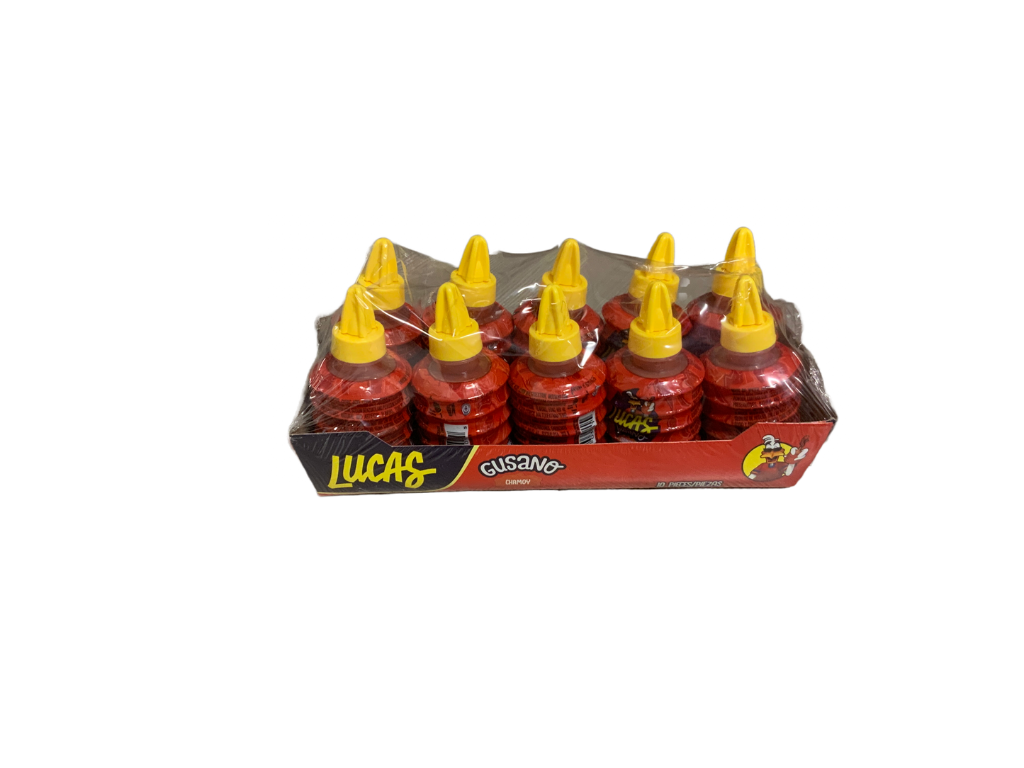 Lucas - Gusano Chamoy 10 pc 360g