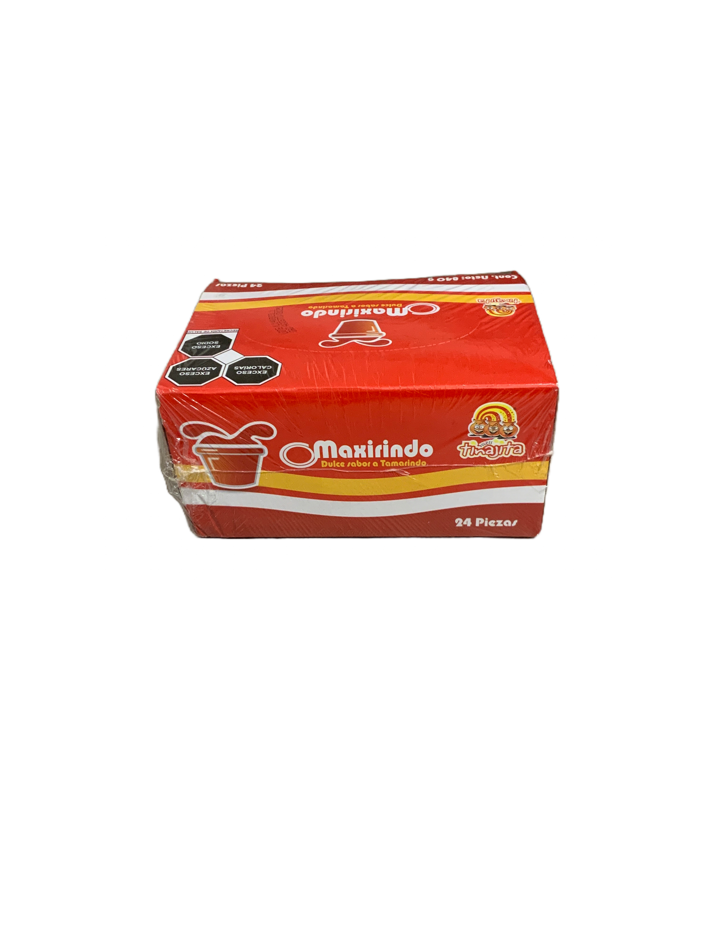 Tinajita - Maxirindo dulce Sabor Tamarindo 24 pc 840g
