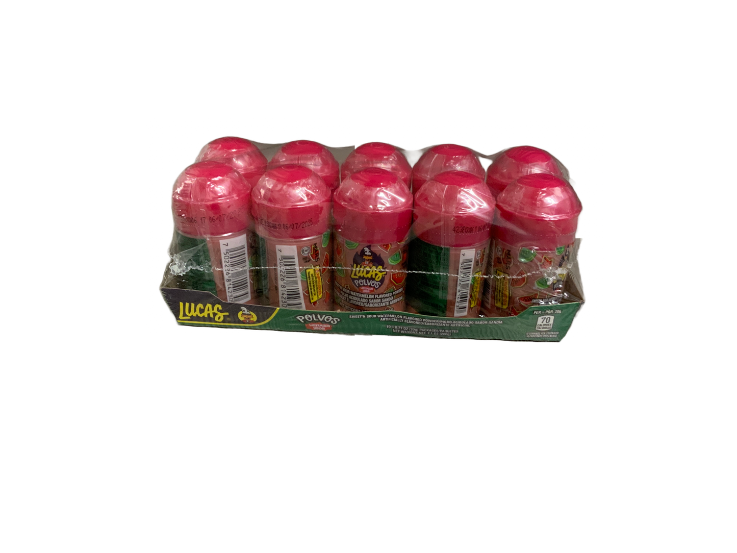 Lucas - Polvos Sandia 10 ct 20g