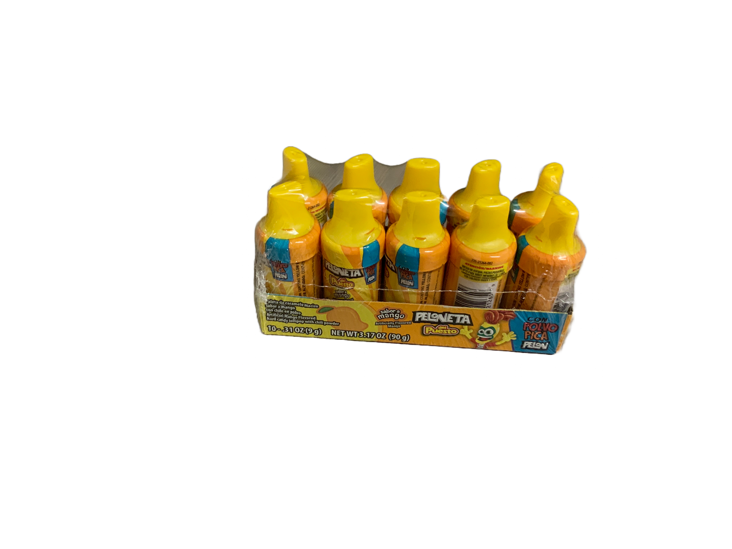 Pelon - Peloneta del Puesto Sabor a Mango 10ct 0.31g