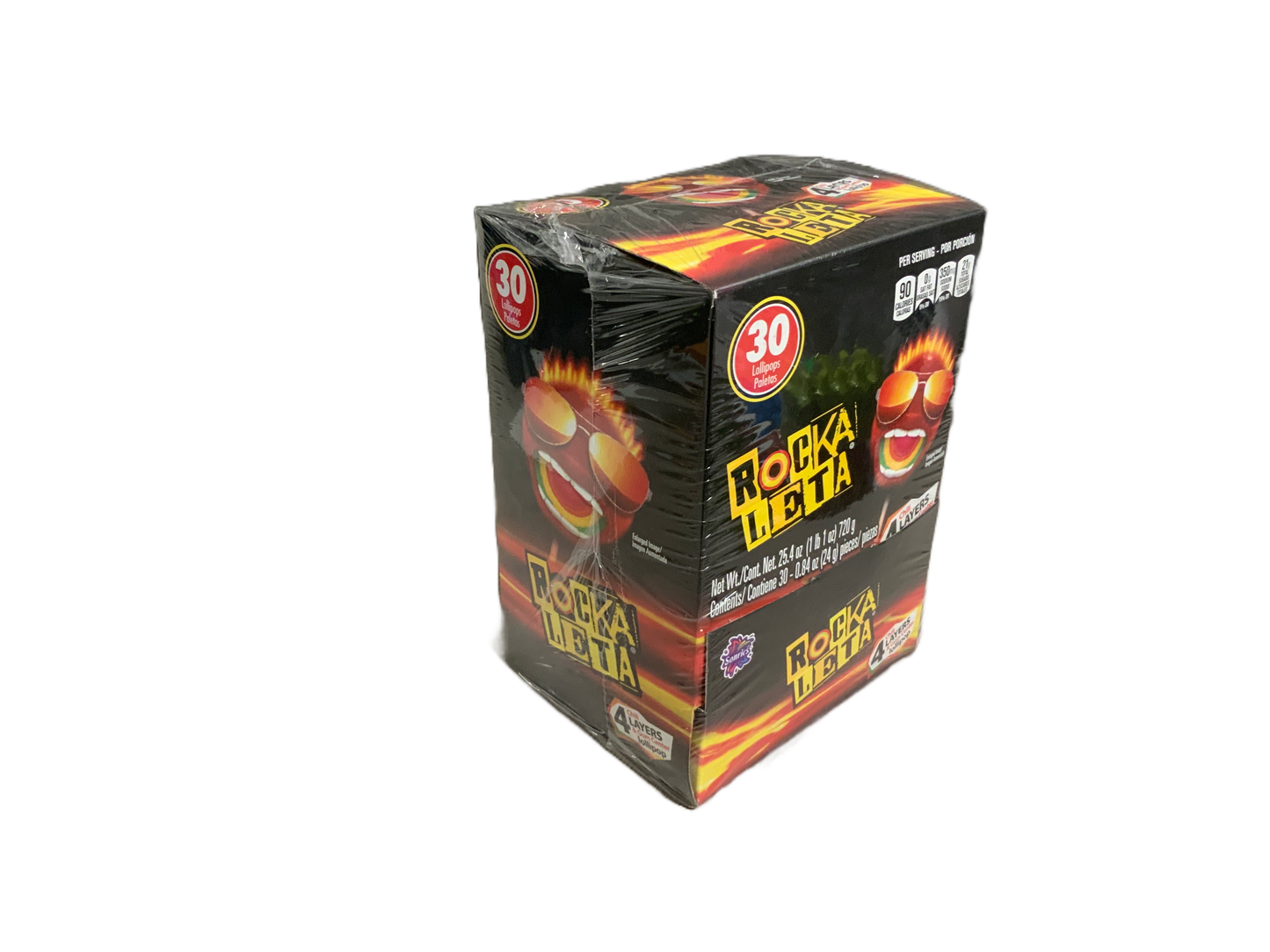 Sonrics - Rockaleta Lollipop 30ct 0.84 oz