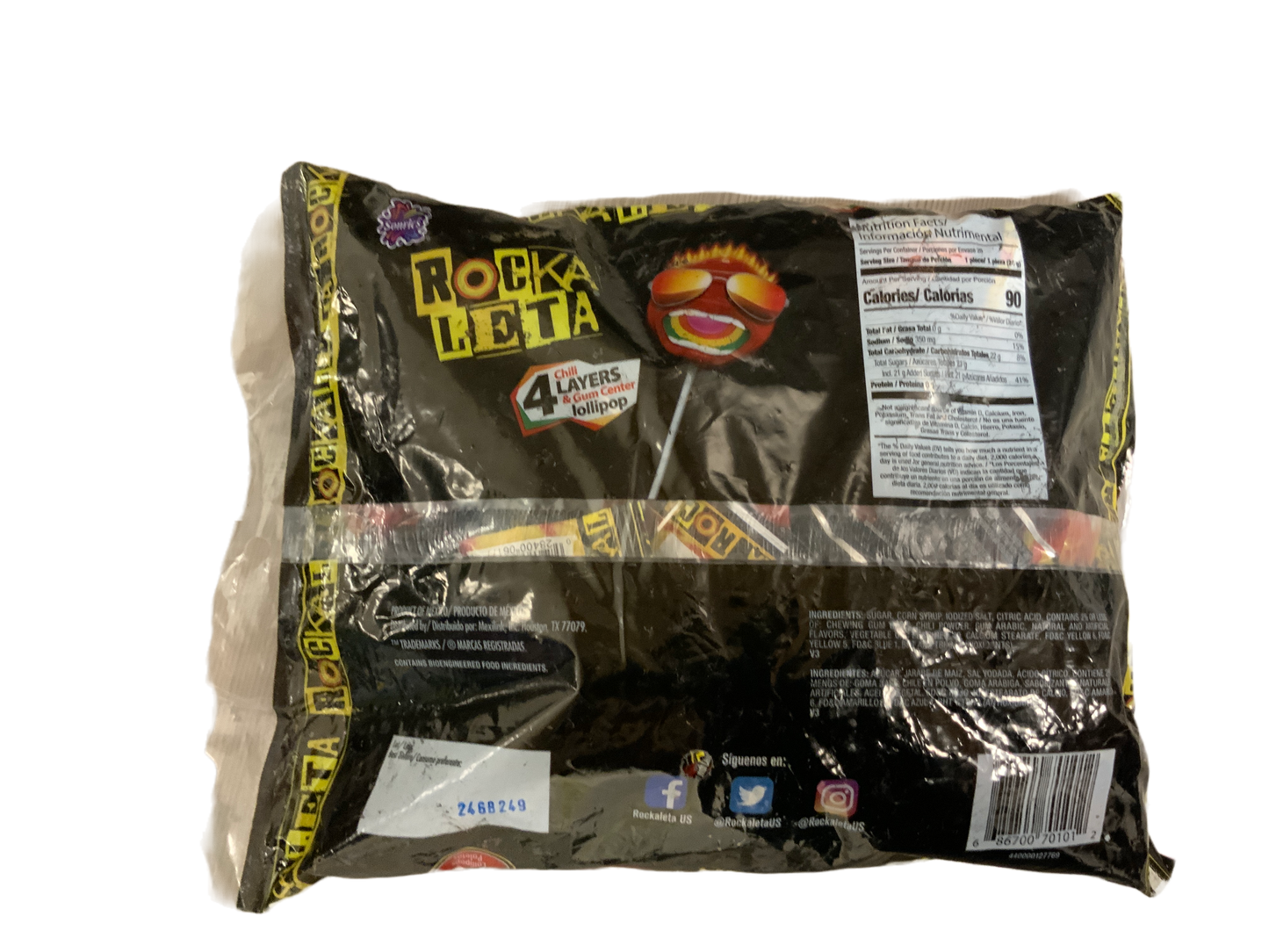Sonrics - Rockaleta 20 ct 0.84oz