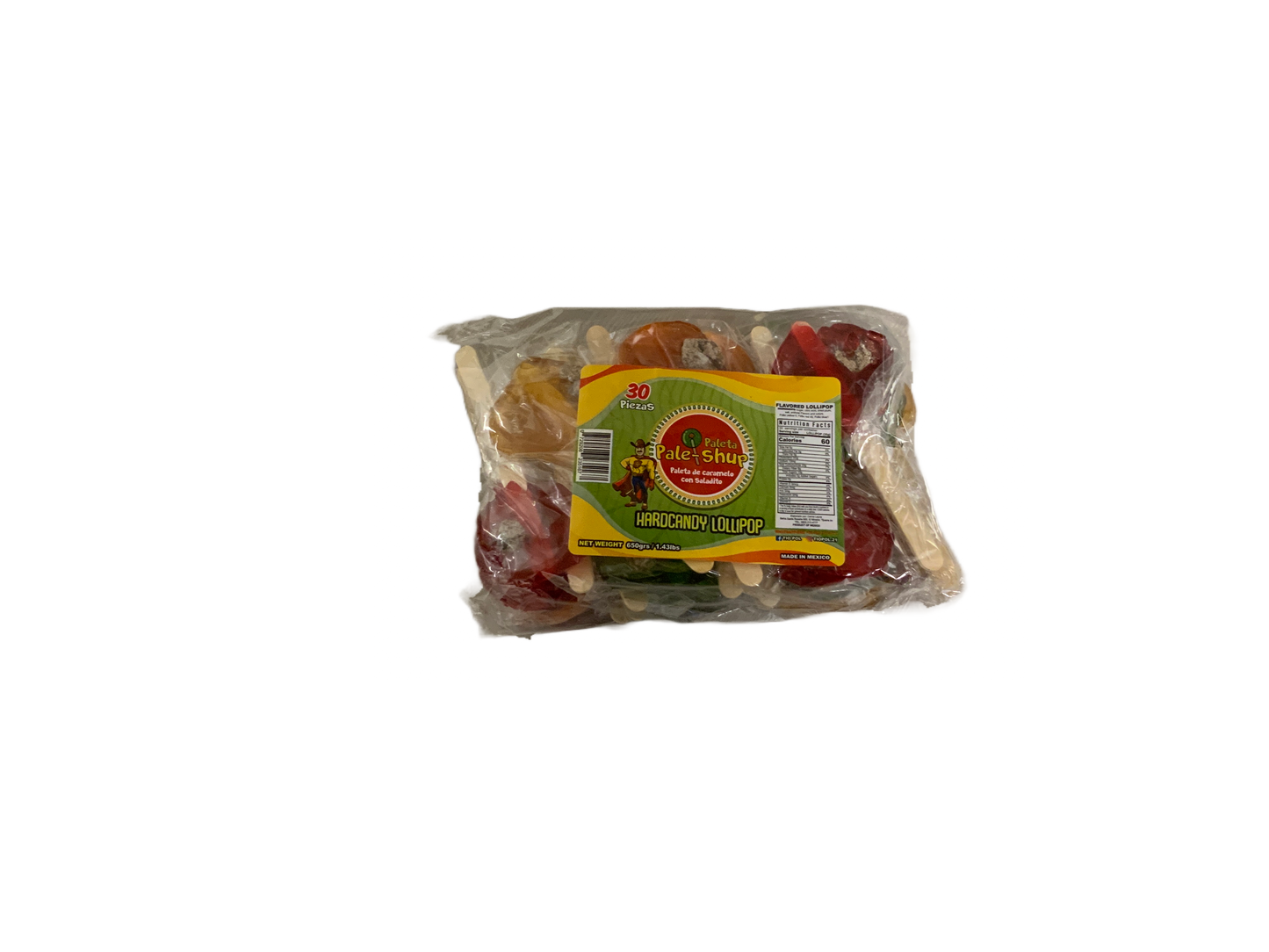 Tio Pol - Paleta Pale-Shup 30 pc 650g
