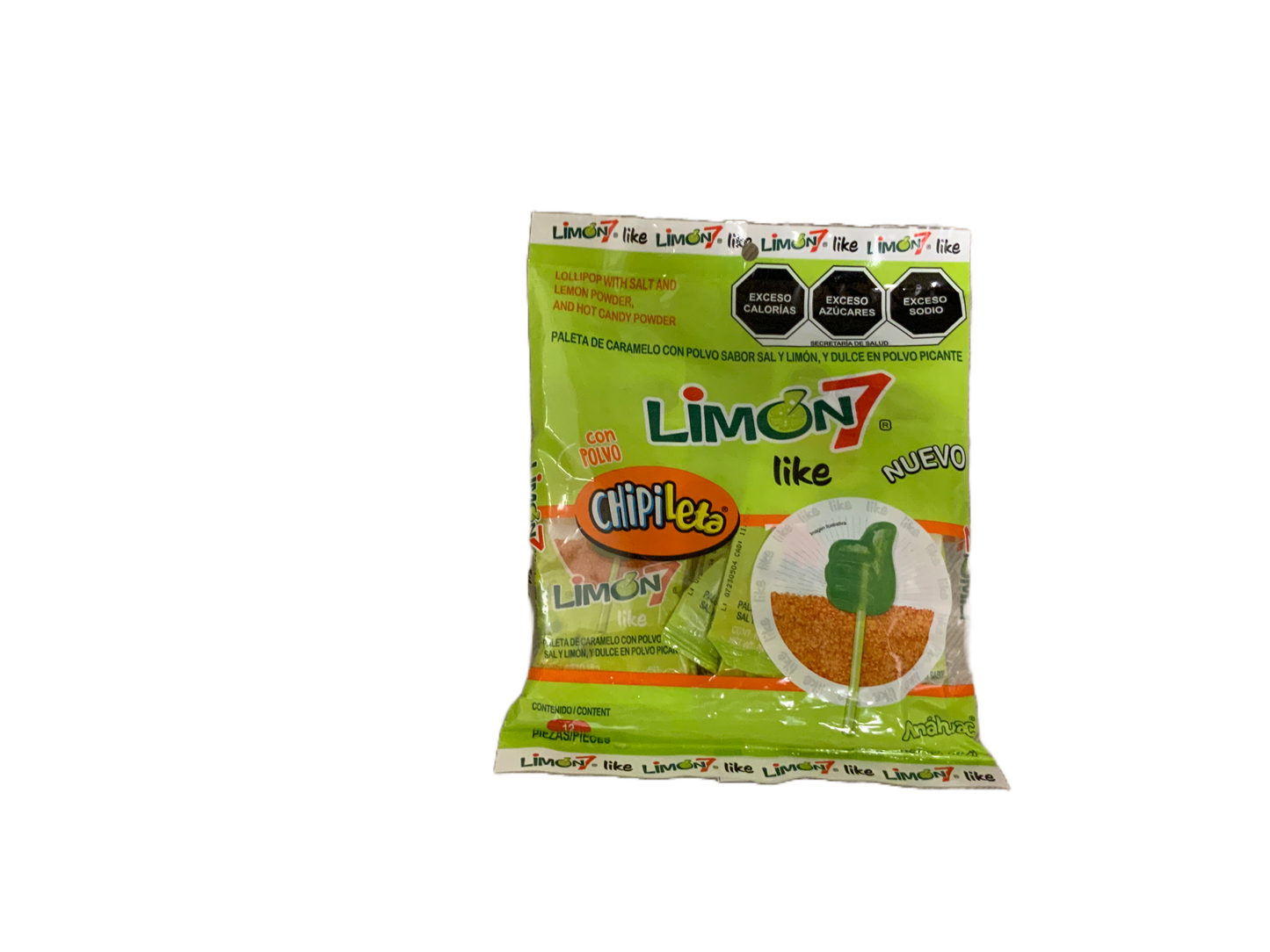Anahuac - Limon 7 con Polvo Chipileta 12pc 7.6oz