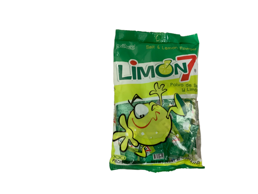 Anahuac - Limon 7 Polvo de Sal y Limon 100pc 7oz