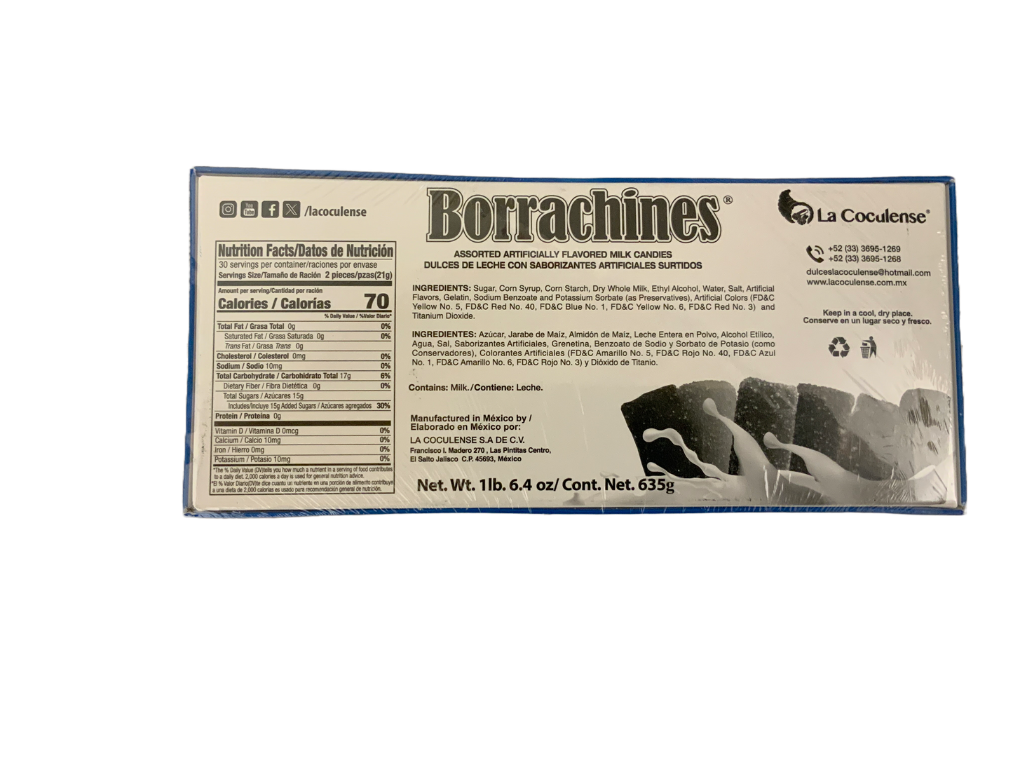La Coculense - Borrachines Big Box 60ct 635g