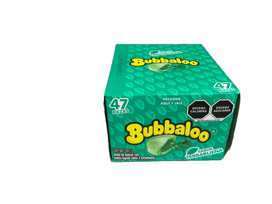 Bubbaloo - Sabor Yerbabuena 47pc 239.7g