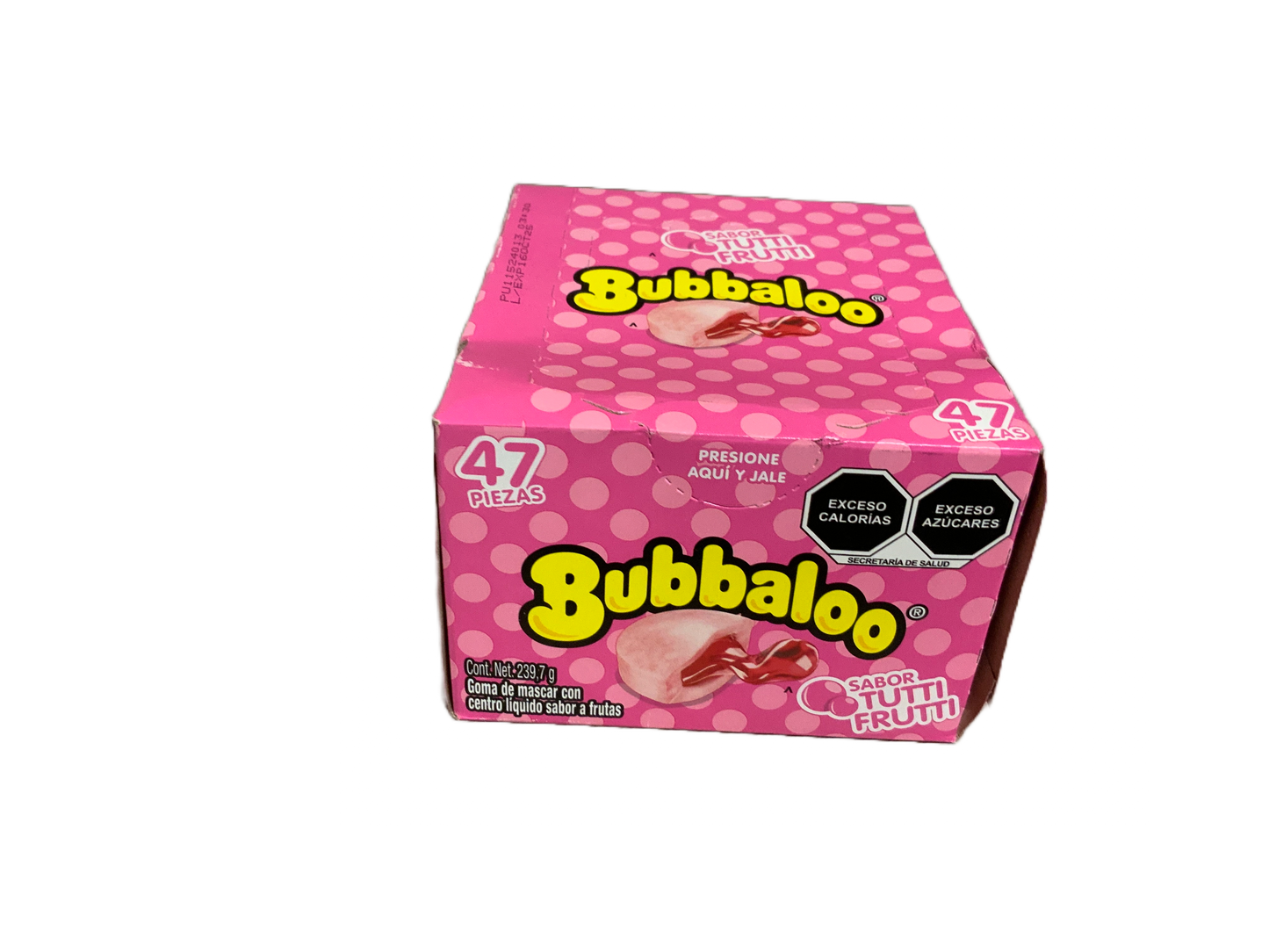 Bubblaloo - Sabor Tutti Fruti 47ct 239.7g