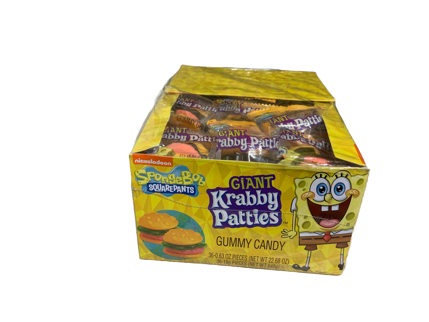 Nickelodeon - SpongeBob SquarePants Giant Krabby Patties 36pc 22.68oz