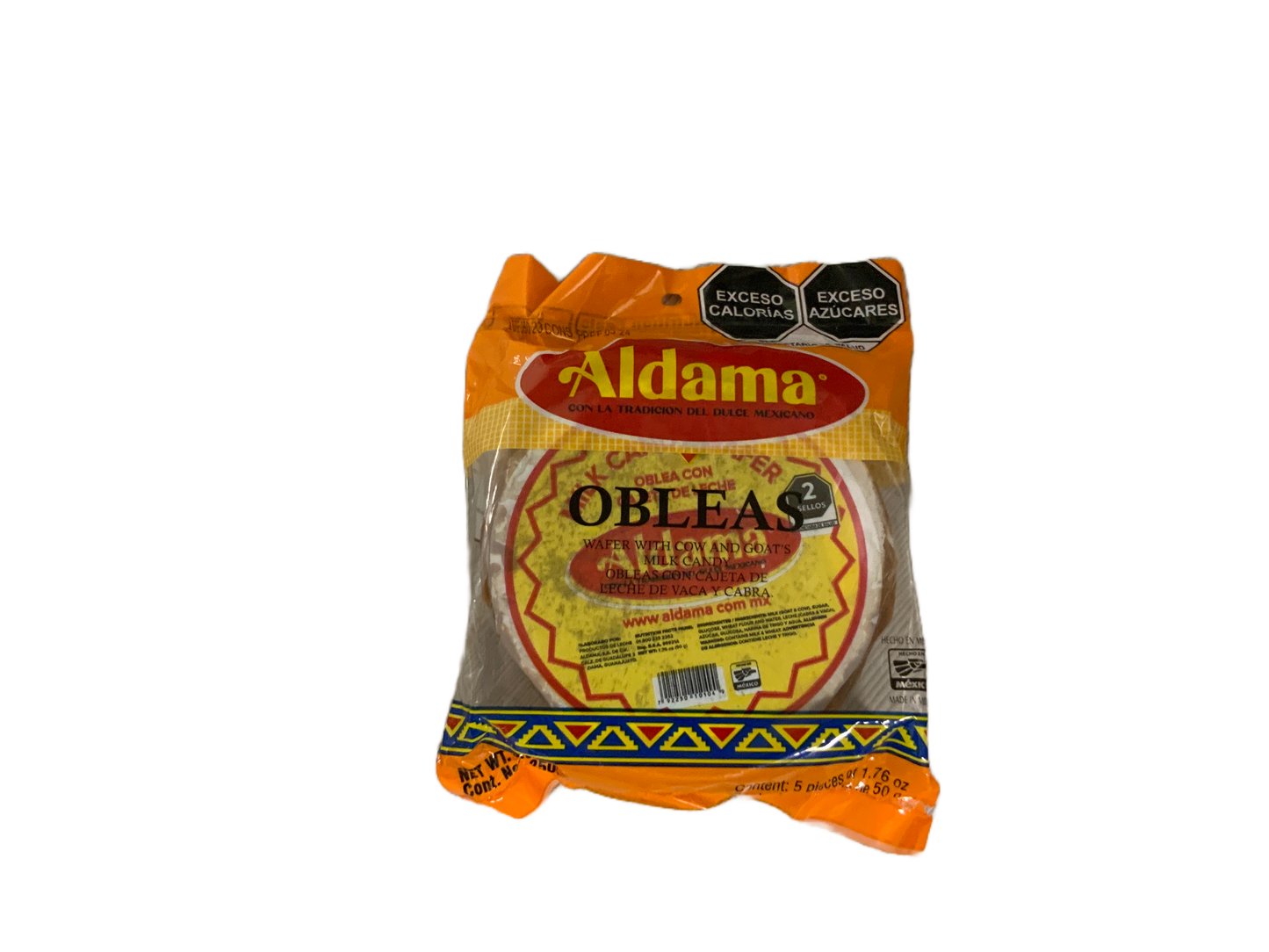 Aldama - Obleas 5pc 50g