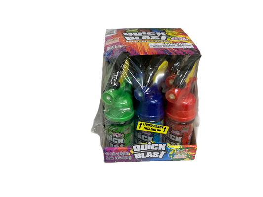 Kids Mania - Quick Blast Sour Candy Spray 12ct 696g