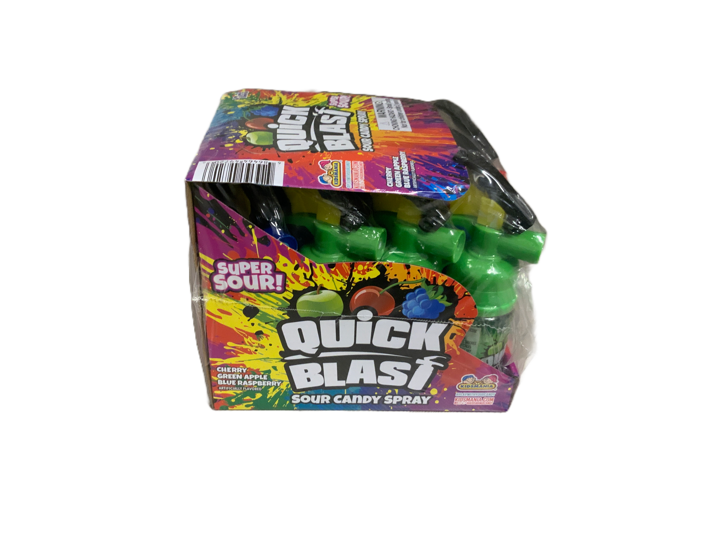 Kids Mania - Quick Blast Sour Candy Spray 12ct 696g