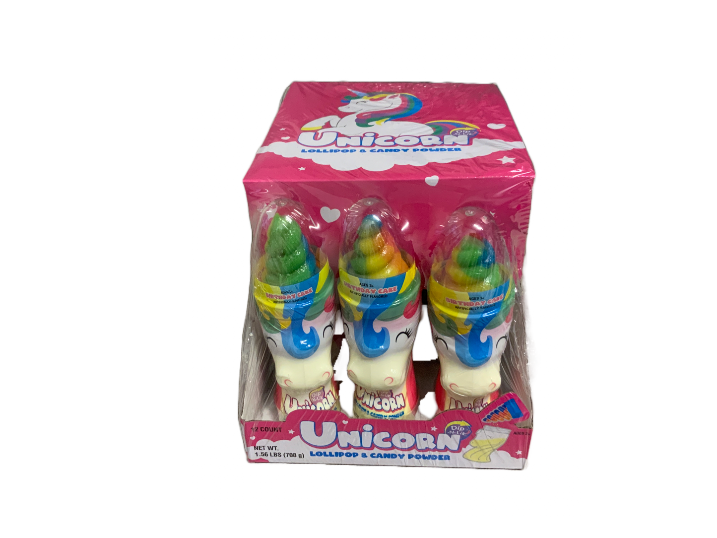 Koko’s - Unicorn Lollipop & Candy Powder 12ct 708g