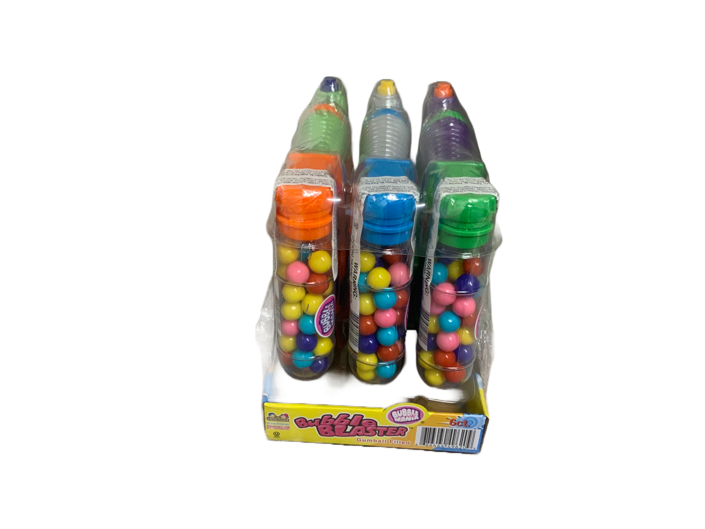 Kids Mania - Bubble Blaster 6ct 216g