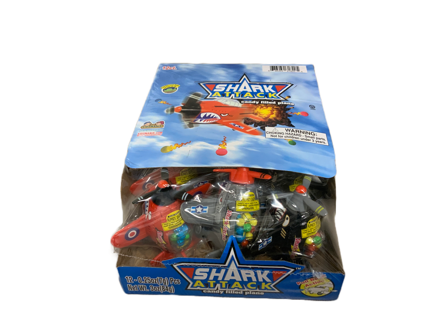Kids Mania - Shark Attack Candy Filled Plans 12ct 84g
