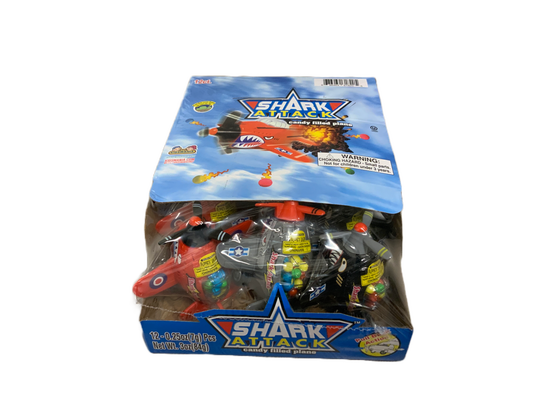 Kids Mania - Shark Attack Candy Filled Plans 12ct 84g