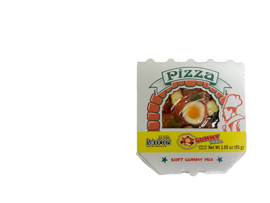 Raindrops - Gummy Pizza 1ct 85g