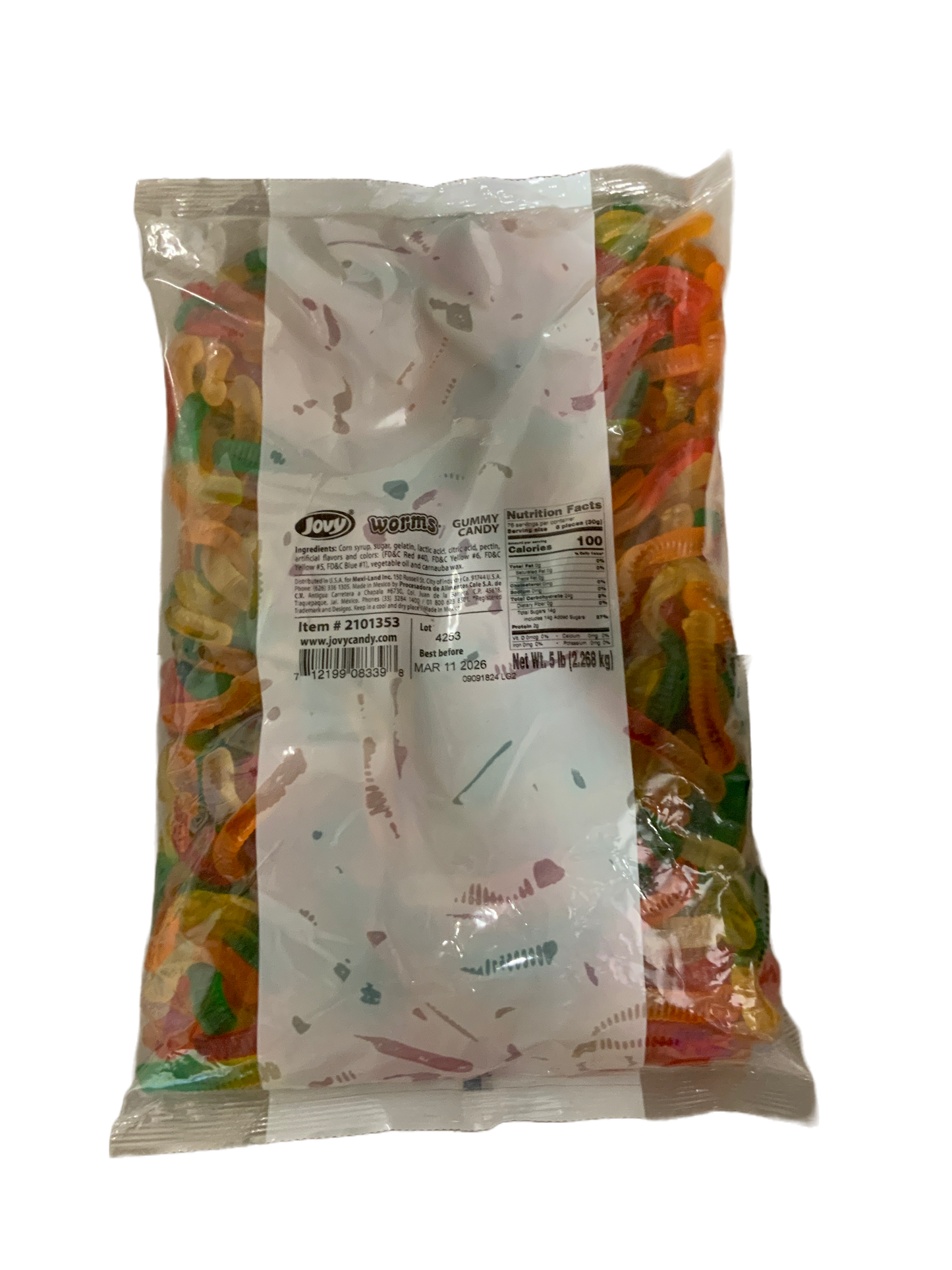 Jovy - Worms 5 Lbs.