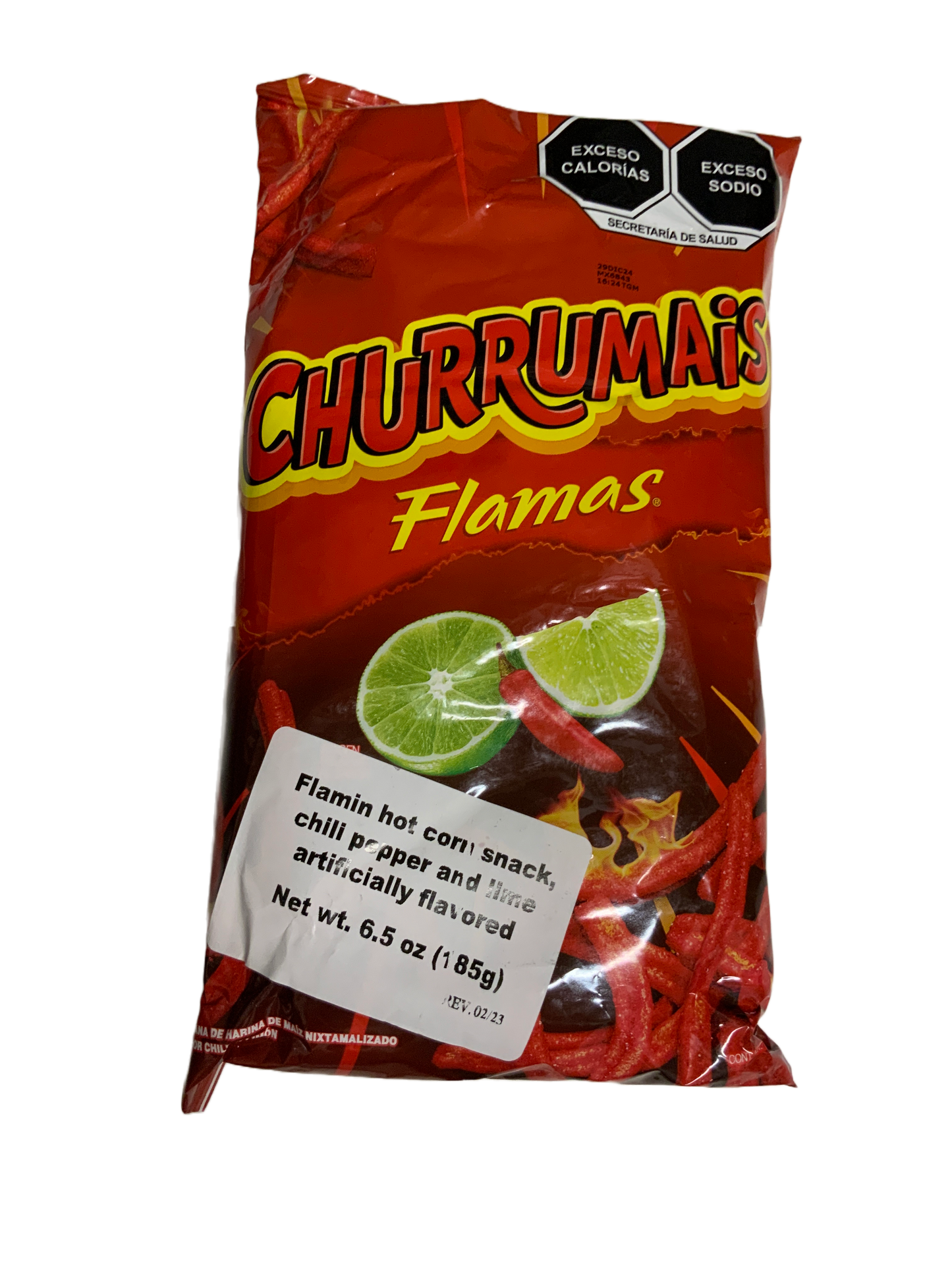 Sabritas Mexican - Churrumais Flamas 6.5 oz