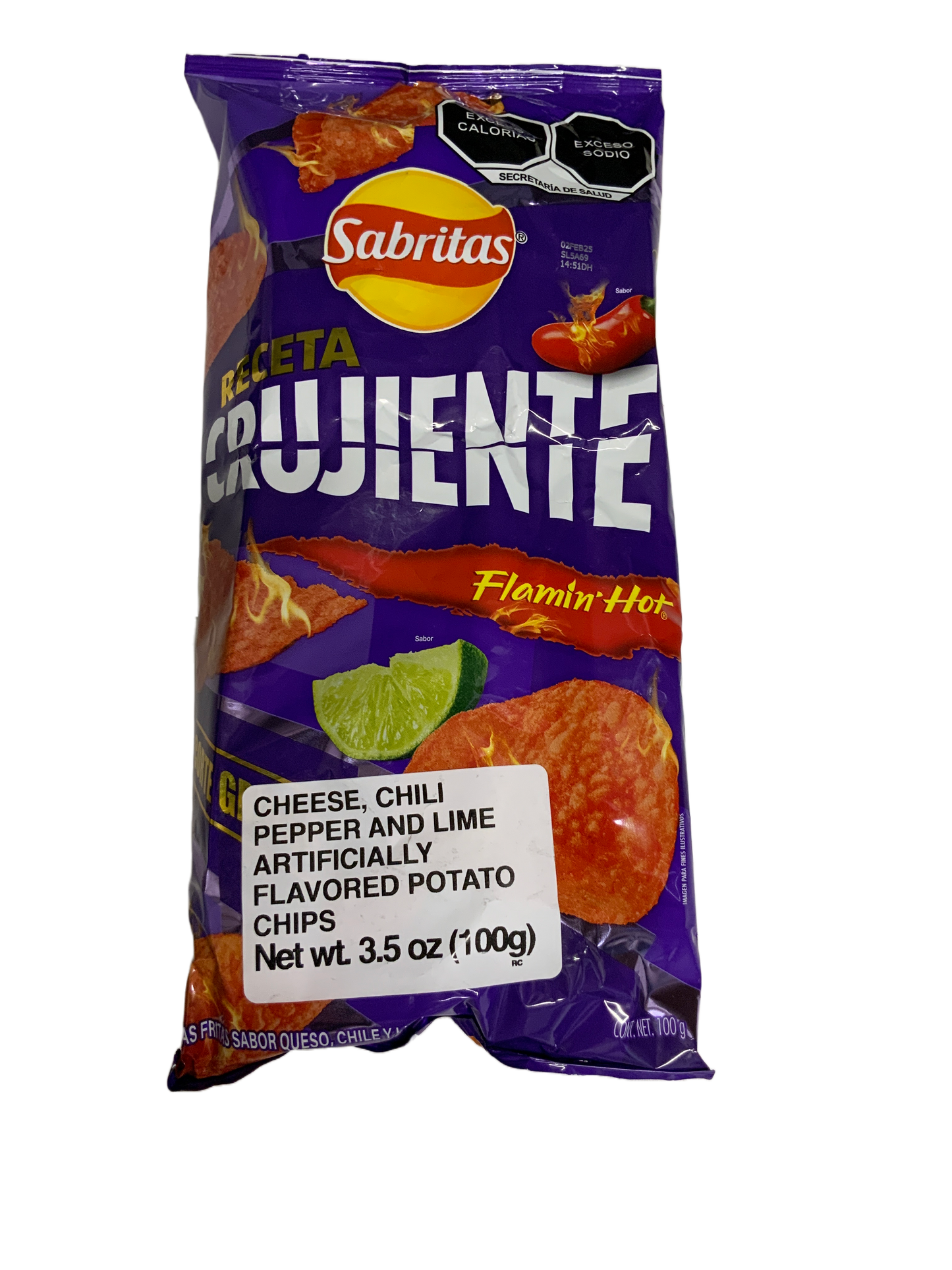 Sabritas Mexicans - Crujiente Flamin Hot 100 g