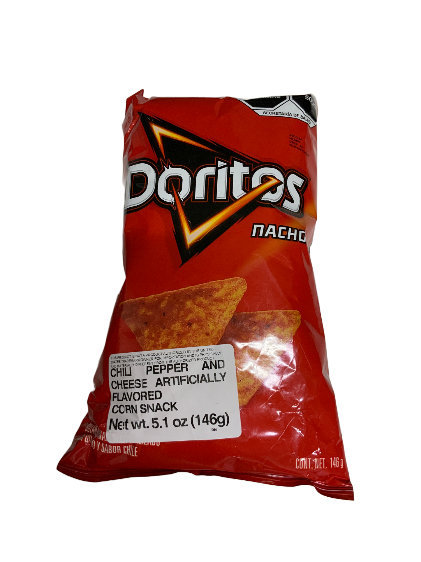 Sabritas Mexican - Doritos Nacho 5.1 oz