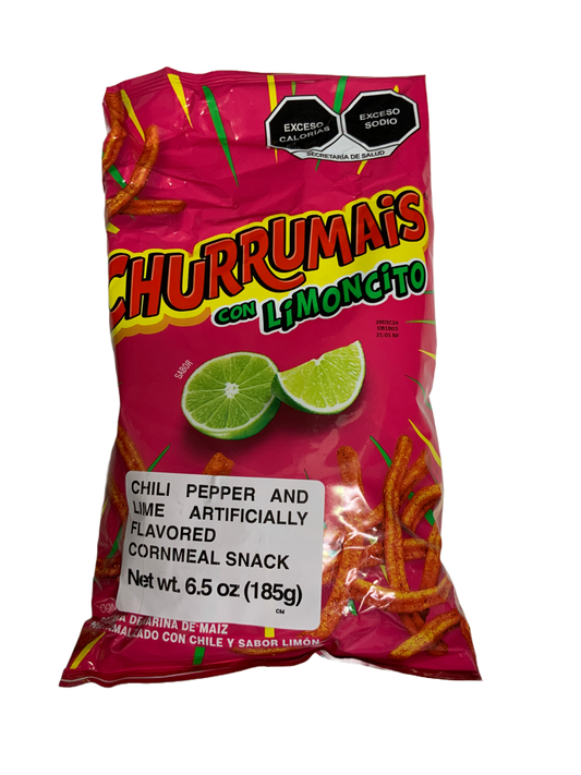 Sabritias Mexican - Churrumais Con Limoncito 6.5 oz
