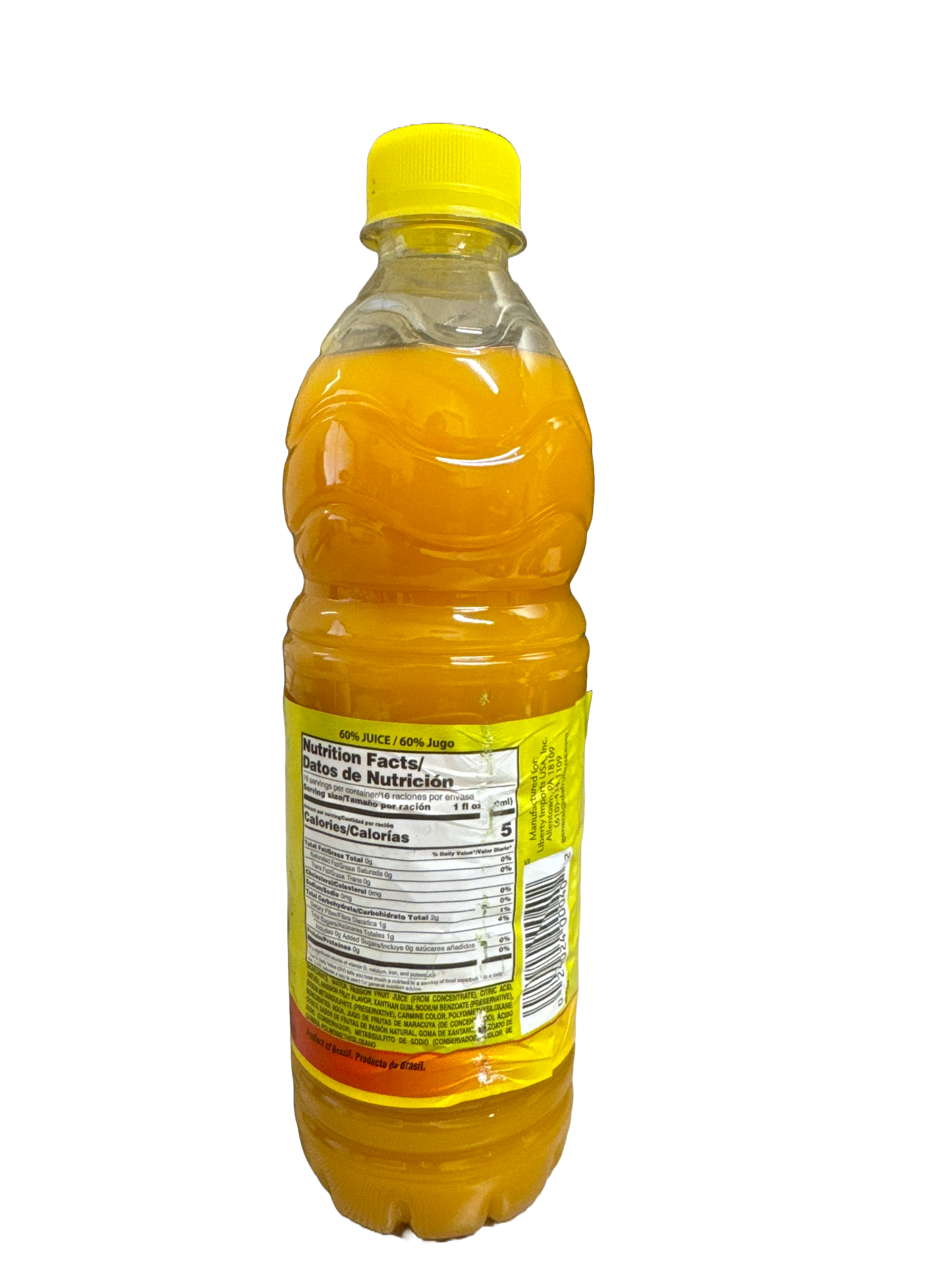 Dafruta Juice Concentrate Passion Fruit (Maracuya):16.9 FL oz